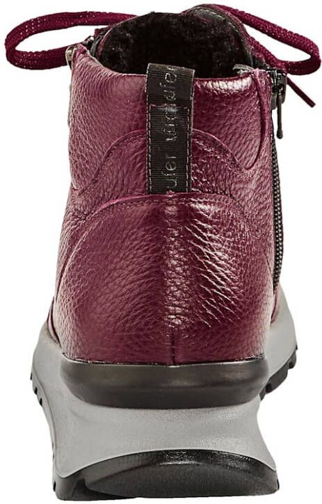 Waldläufer Hoge veterschoen Bordeaux