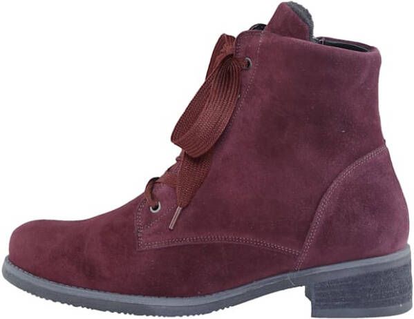 Waldläufer Hoge veterschoen Bordeaux