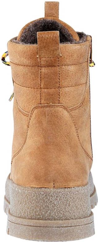 Waldläufer Hoge veterschoen Cognac