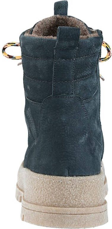 Waldläufer Hoge veterschoen Donkerblauw