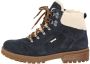 Waldläufer Hoge veterschoen in TEX-uitvoering Donkerblauw - Thumbnail 2