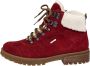 Waldläufer Hoge veterschoen in TEX-uitvoering Rood - Thumbnail 2