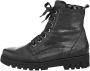 Waldläufer Hoge veterschoen met luchtgepolsterde zool Zwart - Thumbnail 2
