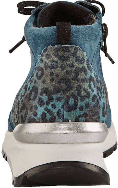 Waldläufer Hoge veterschoen Petrol