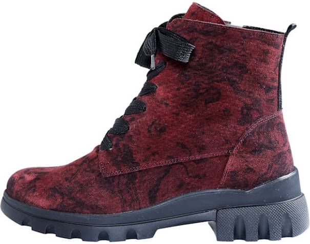 Waldläufer Hoge veterschoen Rood