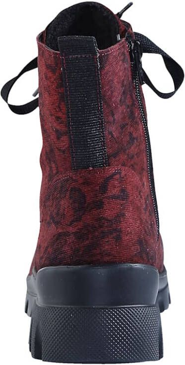 Waldläufer Hoge veterschoen Rood