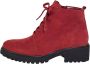 Waldläufer Hoge veterschoen Warme voering van textiel Rood - Thumbnail 2