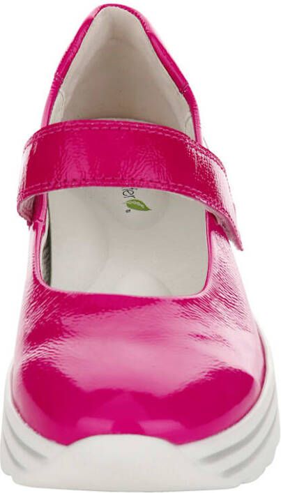 Waldläufer Klittenbandschoen met binnenzool met hielpolster Pink