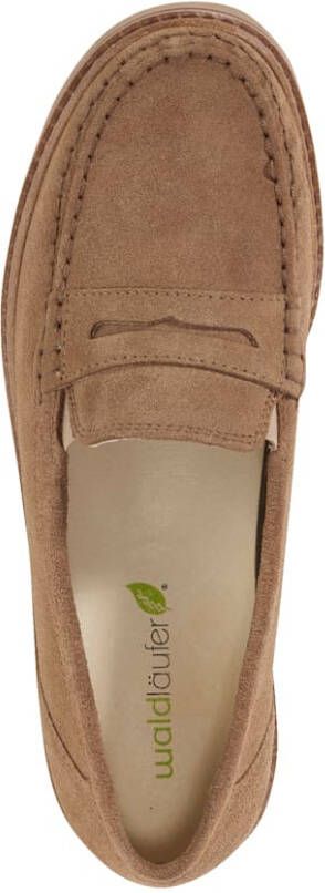 Waldläufer Mocassin met EVA-zool Bruin