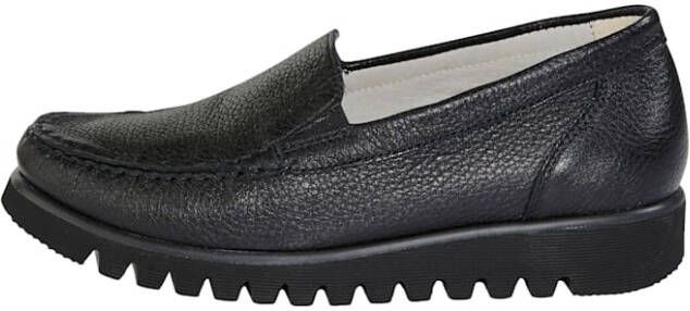 Waldläufer Mocassin met EVA-zool Zwart