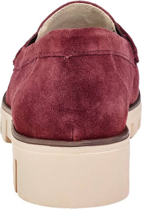 Basler By Waldläufer - Les Mocassins En Cuir Nubuck De Vachette - Marine