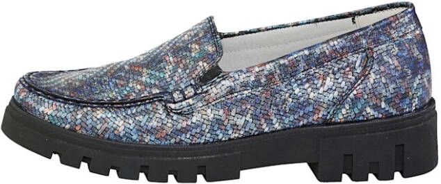 Waldläufer Mocassin met luchtgepolsterde zool Multicolor