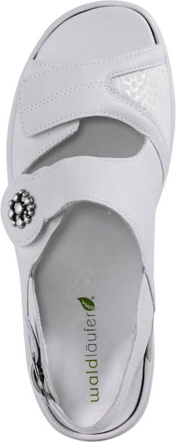 Waldläufer - Sneakers Clara - wit/zilverkleur