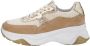 KLiNGEL Sneaker in opvallend design Camel - Thumbnail 2