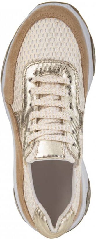 WENZ Sneaker in opvallend design Camel