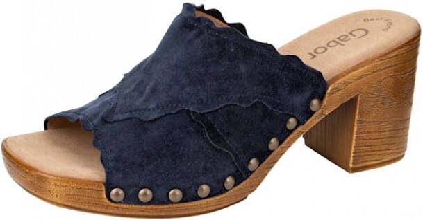 Gabor Muil met hak in houtlook Marine