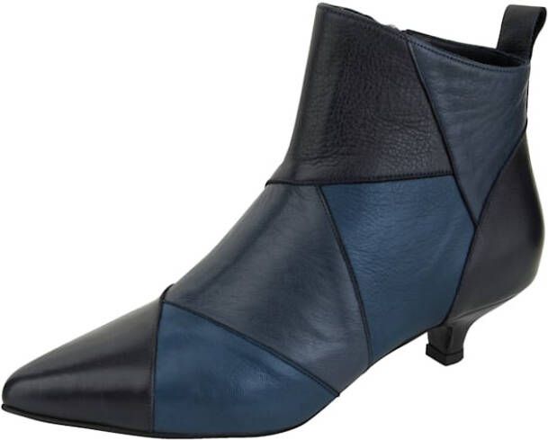 Gemini Ankle boot in een mooie kleurencombinatie Blauw