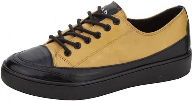 Gerry Weber Sneaker met vederlichte doorlopende EVA zool Zwart Geel