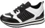 Gerry Weber Sneaker van zacht nappaleer Zwart Wit - Thumbnail 1