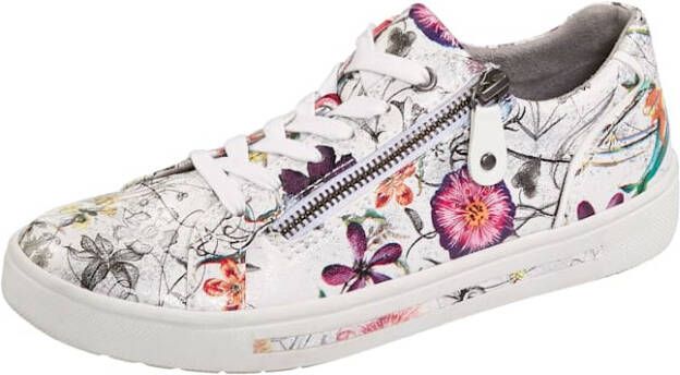 Jana Veterschoen met bloemendessin Multicolor
