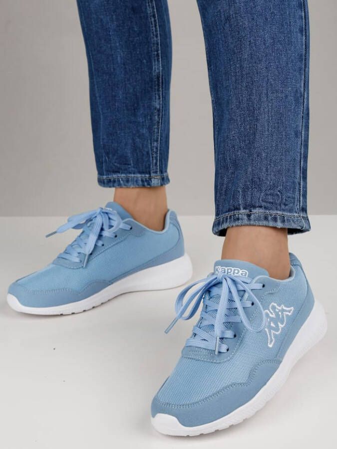 Kappa Sneaker in meshlook Lichtblauw