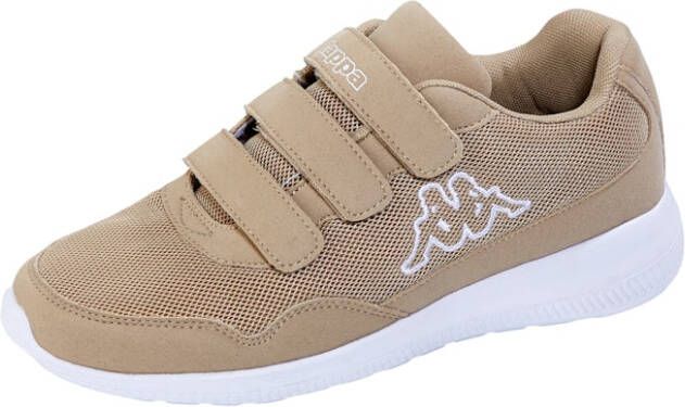 Kappa Sneaker met klittenband Beige