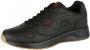 Kappa unisex sneaker fitnessschoen 242492 1111 zwart - Thumbnail 2