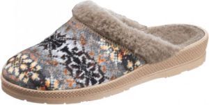 Leonie Pantoffel met heerlijk warme lamswol Beige