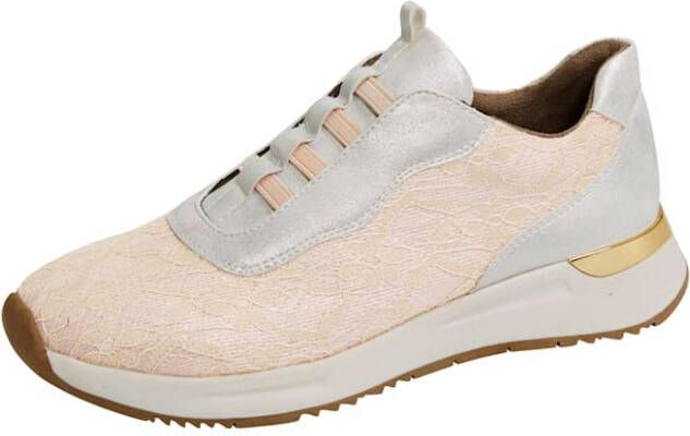 Liva Loop Sneaker in verfijnde look Oudroze Zilverkleur