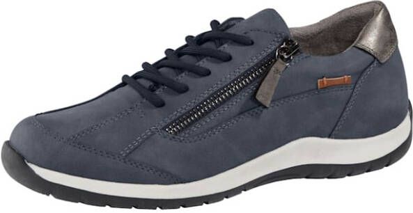 Liva Loop Sneaker met rits opzij Blauw