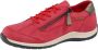 Liva Loop Sneaker met rits opzij Rood - Thumbnail 1