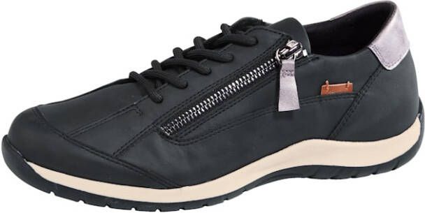 Liva Loop Sneaker met rits opzij Zwart