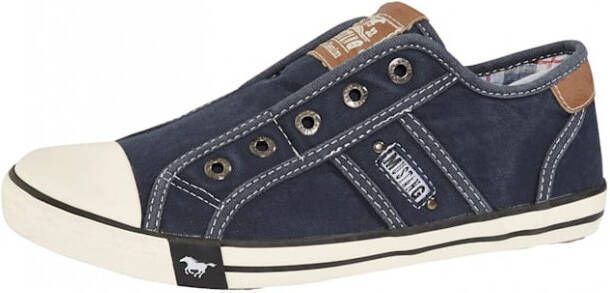 Mustang Sneaker in modieuze look Donkerblauw
