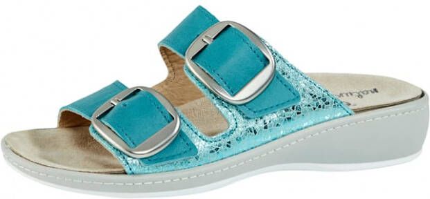 Naturläufer Muiltje Verstelbare bandjes Turquoise