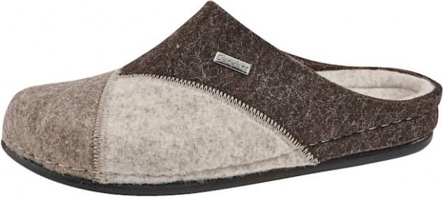 Naturläufer Pantoffel Taupe