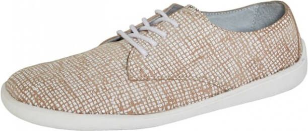 Naturläufer Veterschoen met zomerse perforaties Beige