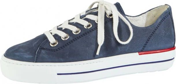 Paul Green 4704 Volwassenen Lage sneakers Kleur: Blauw
