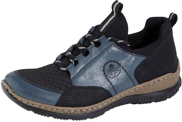 Rieker Veterschoen Blauw gecombineerd