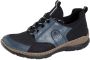 Rieker Veterschoen Blauw gecombineerd - Thumbnail 1