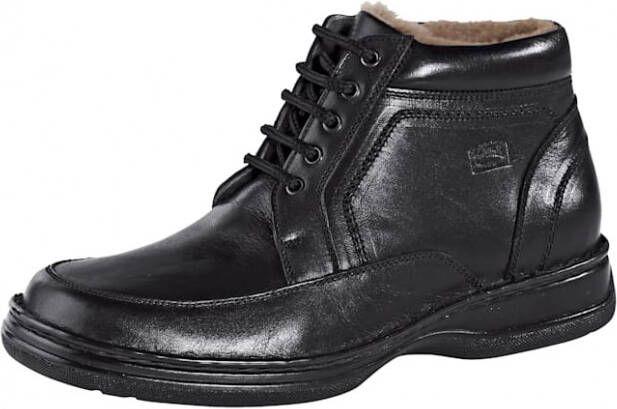 Softwalk Veterlaars met warme lamsvacht Zwart