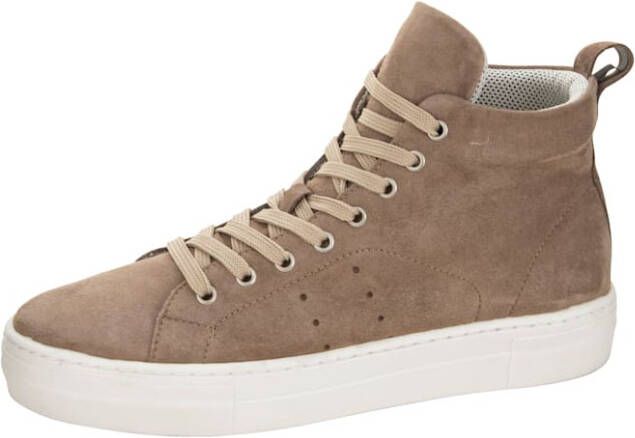 Studio W Hoge sneaker in modieuze stijl Taupe