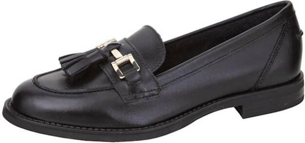 Studio W Loafer met leren sierkwastje Zwart