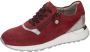 Studio W Sneaker met fraaie metallic details Bordeaux Zilverkleur - Thumbnail 1