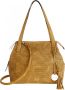 Taschenherz Shopper met perforaties Mosterdgeel - Thumbnail 1