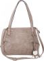 Taschenherz Shopper met perforaties Oudroze - Thumbnail 1