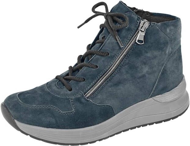 Vamos Hoge veterschoen met Shock Absorber Dennengroen Schoenen