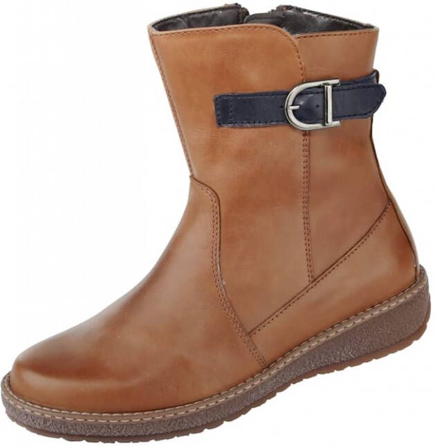 Naturläufer Hoge veterschoen Cognac