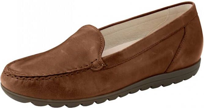 Waldläufer Mocassin in tijdloos mooi model Cognac