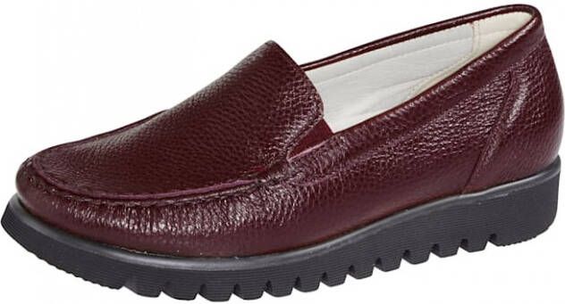 Waldläufer Mocassin met EVA-zool Bordeaux