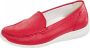 Waldläufer Mocassin van hertenleer Rood - Thumbnail 1